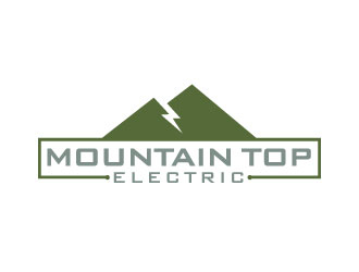 Mountain Top Electric  logo design by Webphixo