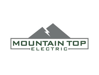 Mountain Top Electric  logo design by Webphixo