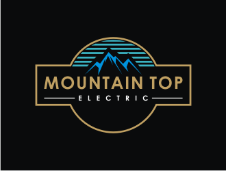 Mountain Top Electric  logo design by KQ5