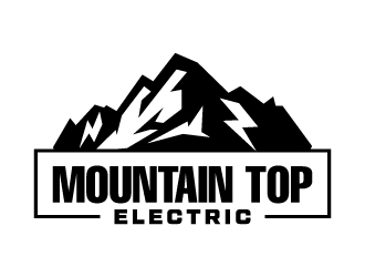 Mountain Top Electric  logo design by Erasedink