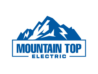 Mountain Top Electric  logo design by Erasedink