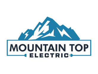 Mountain Top Electric  logo design by Erasedink