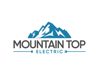 Mountain Top Electric  logo design by Erasedink