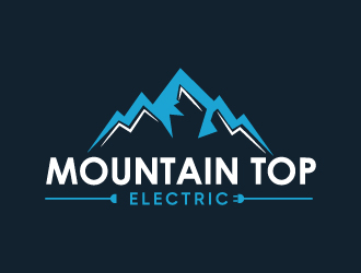 Mountain Top Electric  logo design by Erasedink
