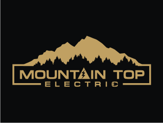Mountain Top Electric  logo design by coco