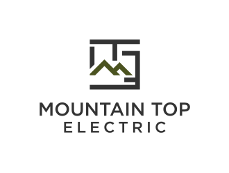 Mountain Top Electric  logo design by Garmos