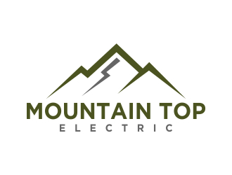 Mountain Top Electric  logo design by excelentlogo