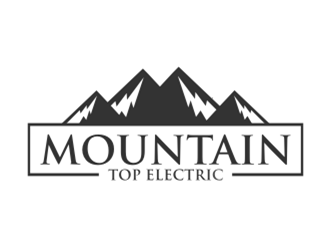 Mountain Top Electric  logo design by sheilavalencia