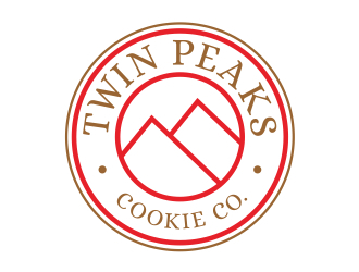 Twin Peaks Cookie Co.  logo design by aura