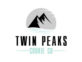Twin Peaks Cookie Co.  logo design by peundeuyArt