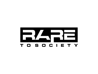 Rare To Society  logo design by oke2angconcept