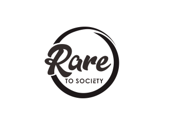 Rare To Society  logo design by M J
