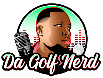 da golf nerd logo design by Suvendu