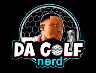 da golf nerd logo design by Suvendu