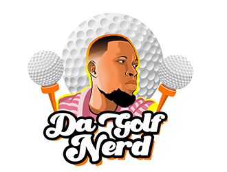 da golf nerd logo design by Suvendu