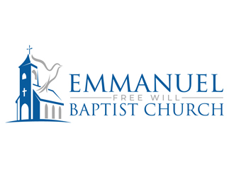Emmanuel Free Will Baptist Church logo design by DreamLogoDesign