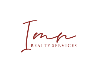 IMR Realty Services logo design by Artomoro