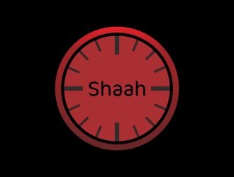 SHAAH means HOUR in Hebrew. logo design by kevlogo