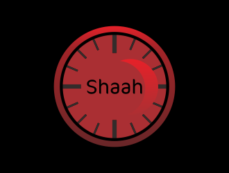 SHAAH means HOUR in Hebrew. logo design by kevlogo