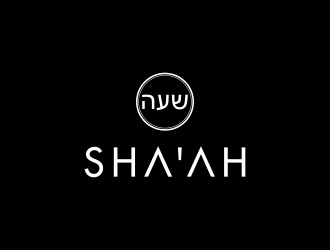 SHAAH means HOUR in Hebrew. logo design by oke2angconcept