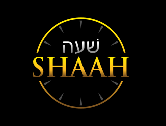 SHAAH means HOUR in Hebrew. logo design by ingepro