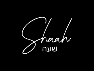 SHAAH means HOUR in Hebrew. logo design by ingepro