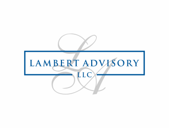 Lambert Advisory, LLC. logo design by ozenkgraphic