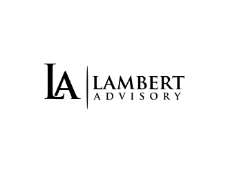 Lambert Advisory, LLC. logo design by oke2angconcept