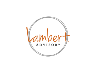Lambert Advisory, LLC. logo design by RIANW