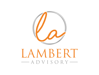 Lambert Advisory, LLC. logo design by RIANW