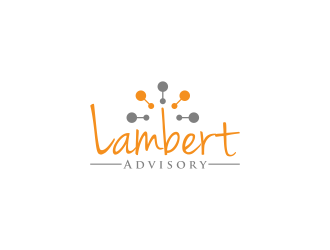 Lambert Advisory, LLC. logo design by RIANW