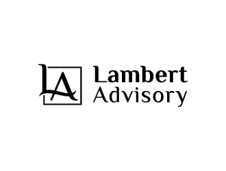 Lambert Advisory, LLC. logo design by sakarep