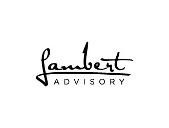 Lambert Advisory, LLC. logo design by sakarep