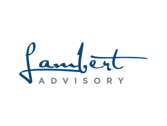 Lambert Advisory, LLC. logo design by cintoko