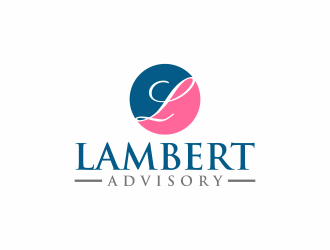 Lambert Advisory, LLC. logo design by aflah