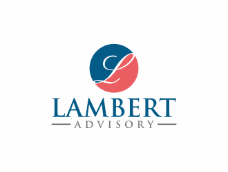 Lambert Advisory, LLC. logo design by aflah
