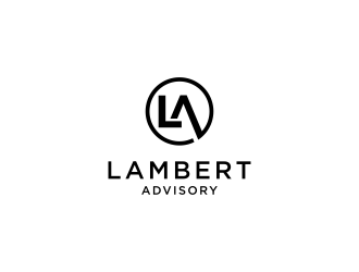 Lambert Advisory, LLC. logo design by haidar