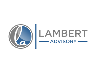 Lambert Advisory, LLC. logo design by glasslogo