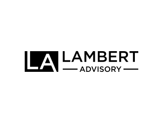 Lambert Advisory, LLC. logo design by glasslogo