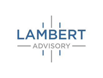Lambert Advisory, LLC. logo design by glasslogo