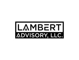 Lambert Advisory, LLC. logo design by glasslogo
