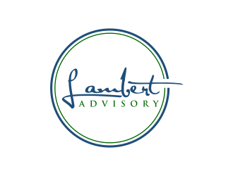 Lambert Advisory, LLC. logo design by GassPoll