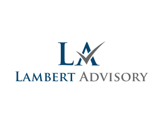 Lambert Advisory, LLC. logo design by puthreeone