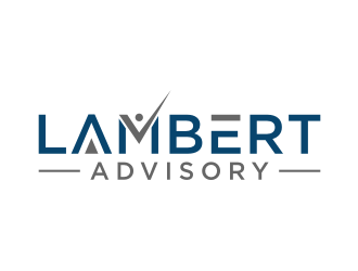 Lambert Advisory, LLC. logo design by puthreeone