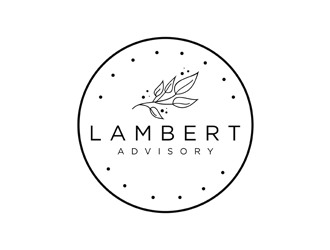 Lambert Advisory, LLC. logo design by andawiya