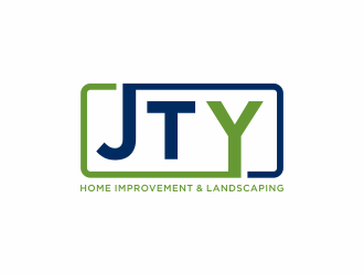 J.T.Y. Home Improvement & Landscaping logo design by hidro