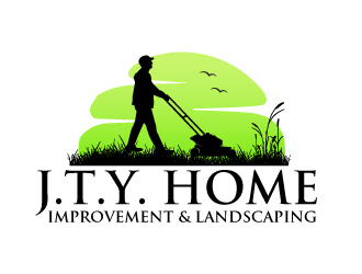 J.T.Y. Home Improvement & Landscaping logo design by ElonStark