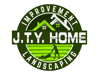 J.T.Y. Home Improvement & Landscaping logo design by Suvendu