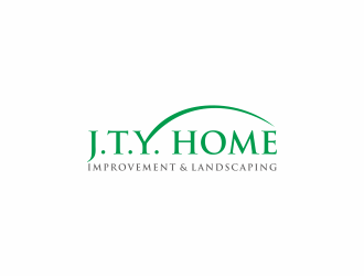 J.T.Y. Home Improvement & Landscaping logo design by kurnia