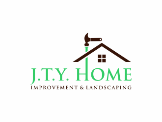 J.T.Y. Home Improvement & Landscaping logo design by kurnia